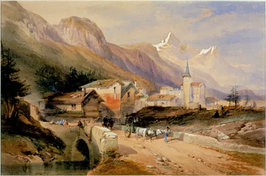 An Alpine Village (kroppsfärg)